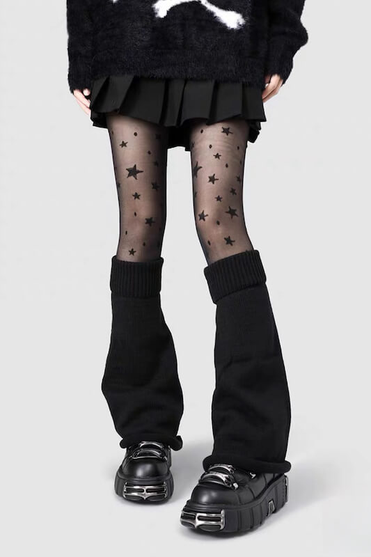    cutiekill-spicy-stars-tights-leg-warmers-c0355