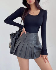 cutiekill-spicy-vintage-leather-skirt-om0252
