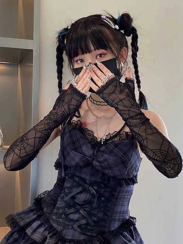 cutiekill-spider-web-arm-sleeves-gloves-ah0555