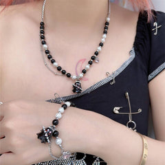 cutiekill-spooky-ghost-necklace-bracelet-ah0453