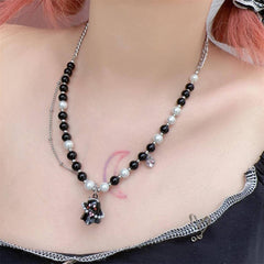 cutiekill-spooky-ghost-necklace-bracelet-ah0453