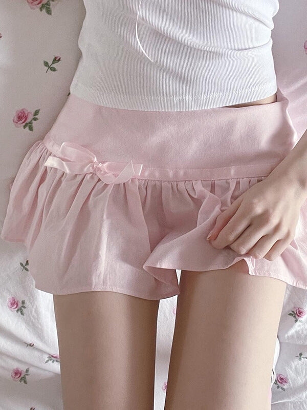 cutiekill-spring-pink-mini-skirt-om0293