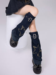 cutiekill-star-vintage-denim-leg-warmers-c0344