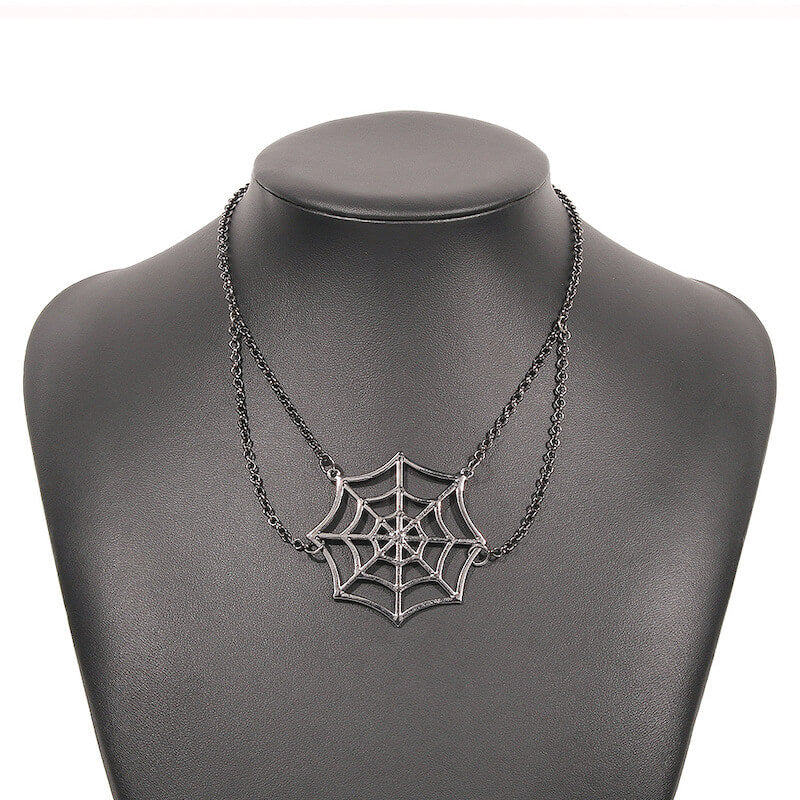 cutiekill-stars-spider-web-necklace-ah0503