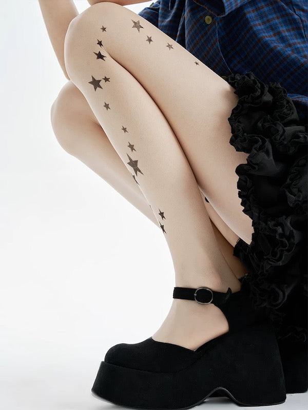 cutiekill-stars-tattoo-tights-c0280