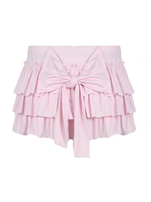cutiekill-sweetheart-bow-layered-skirt-om0270