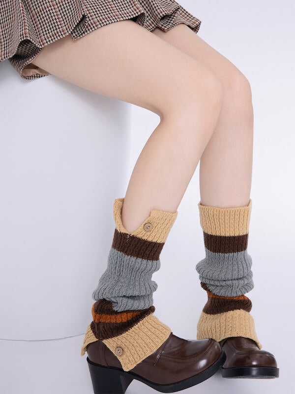 Vintage academia color leg warmers – Cutiekill