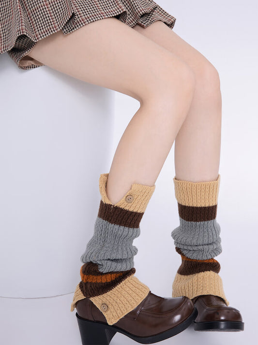 cutiekill-vintage-academia-color-leg-warmers-c0220