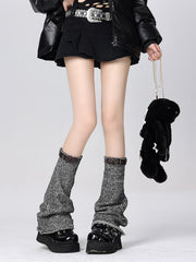 cutiekill-vintage-buckle-grey-leg-warmers-c0345