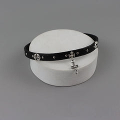 cutiekill-vintage-cross-punk-choker-ah0634