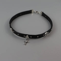 cutiekill-vintage-cross-punk-choker-ah0634