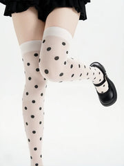 cutiekill-vintage-dots-garter-tights-c0495