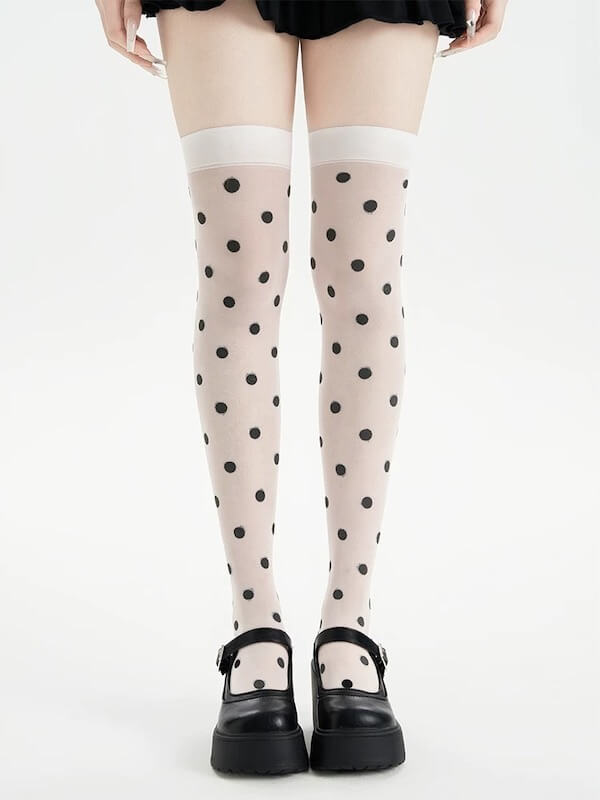 cutiekill-vintage-dots-garter-tights-c0495
