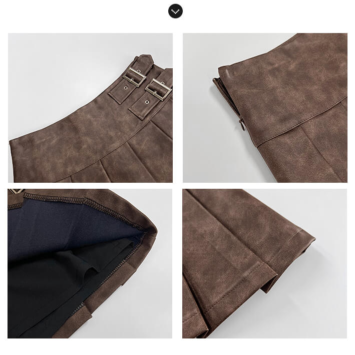 cutiekill-vintage-girl-buckle-skirt-om0245