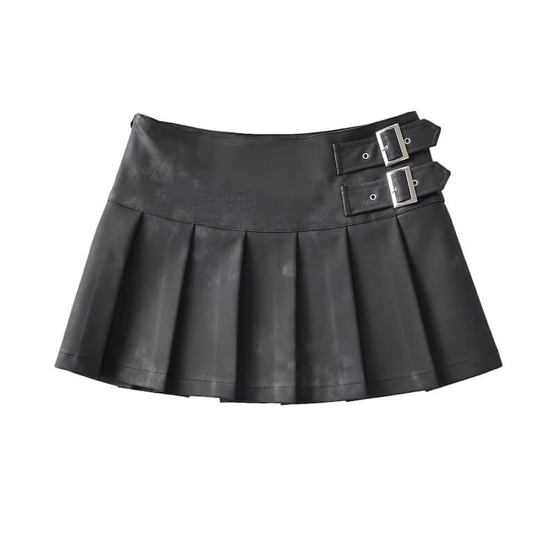 cutiekill-vintage-girl-buckle-skirt-om0245