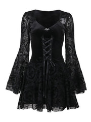 cutiekill-vintage-goth-ribbon-dress-ah0427