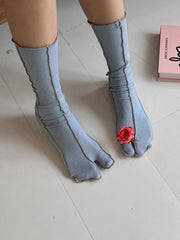 Vintage lines tabi stockings