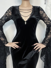 cutiekill-witchy-elegance-rose-lace-dress-ah0748