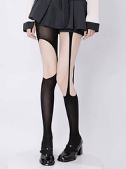 cutiekill-y2k-baddie-irregular-cutout-tights-c0038