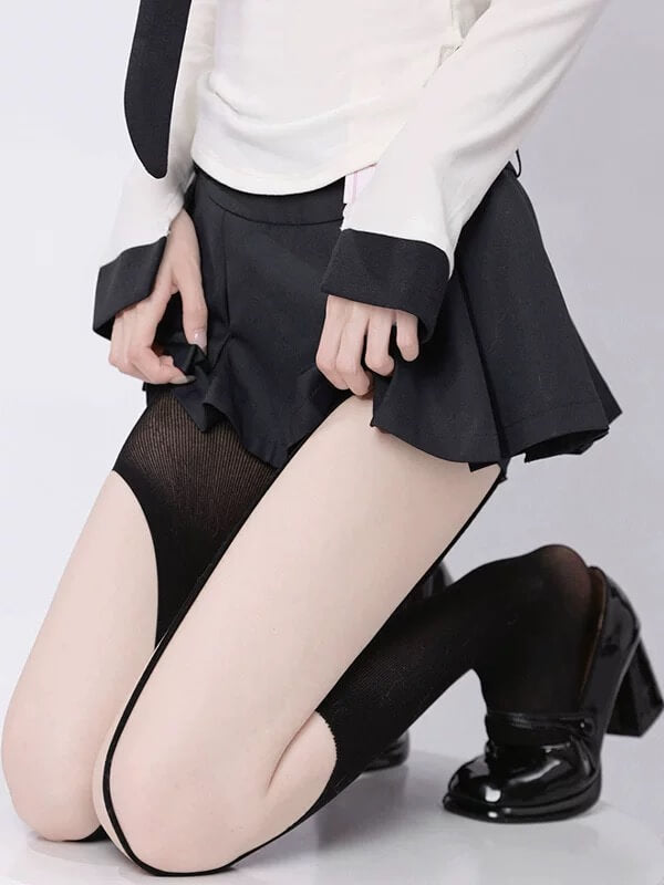 cutiekill-y2k-baddie-irregular-cutout-tights-c0038