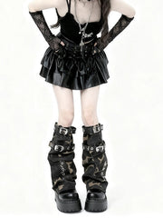cutiekill-y2k-camo-strap-leg-warmer-c0499