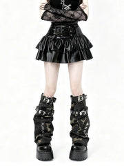 cutiekill-y2k-camo-strap-leg-warmer-c0499