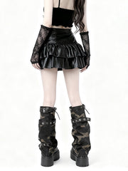 cutiekill-y2k-camo-strap-leg-warmer-c0499