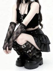 cutiekill-y2k-camo-strap-leg-warmer-c0499