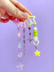 Y2k cute star hair clip