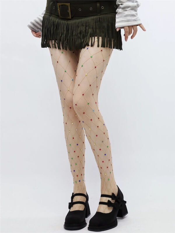 cutiekill-y2k-hot-girl-rhinestone-star-fishnet-tights-c0498