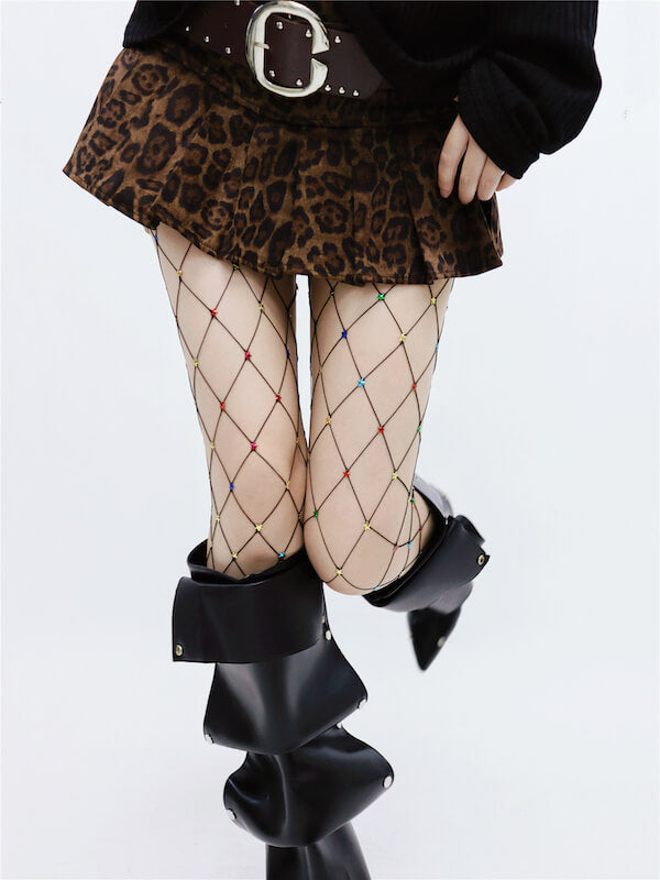 cutiekill-y2k-hot-girl-rhinestone-star-fishnet-tights-c0498