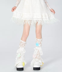 cutiekill-y2k-lace-stars-leg-warmers-c0298