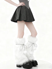 cutiekill-y2k-pom-poms-fluffy-faux-fur-leg-warmers-c0465