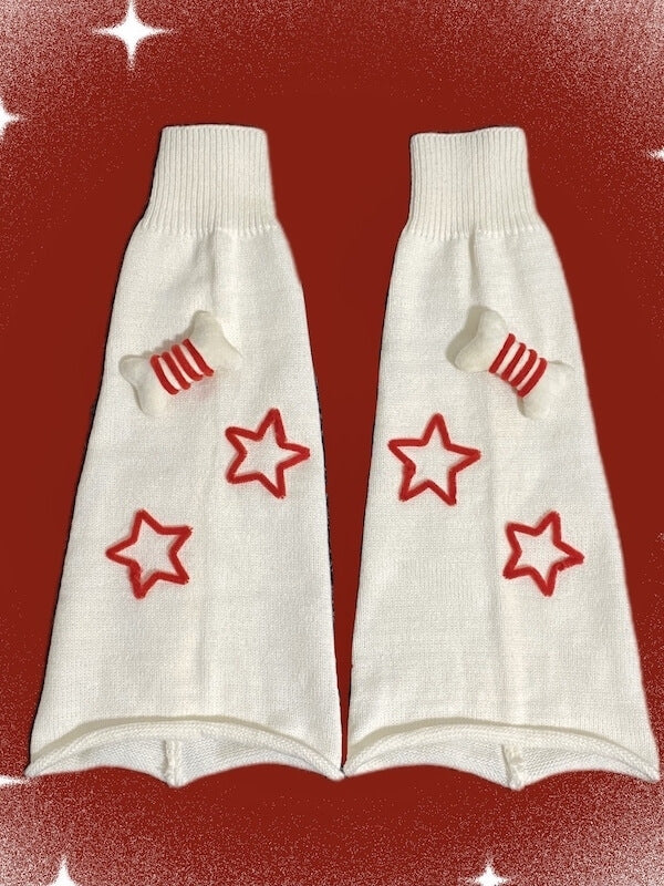 cutiekill-y2k-stars-bone-leg-warmers-c0111