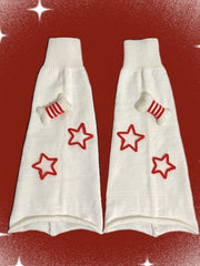 cutiekill-y2k-stars-bone-leg-warmers-c0111