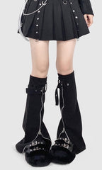 cutiekill-zipper-buckle-leg-warmers-c0332