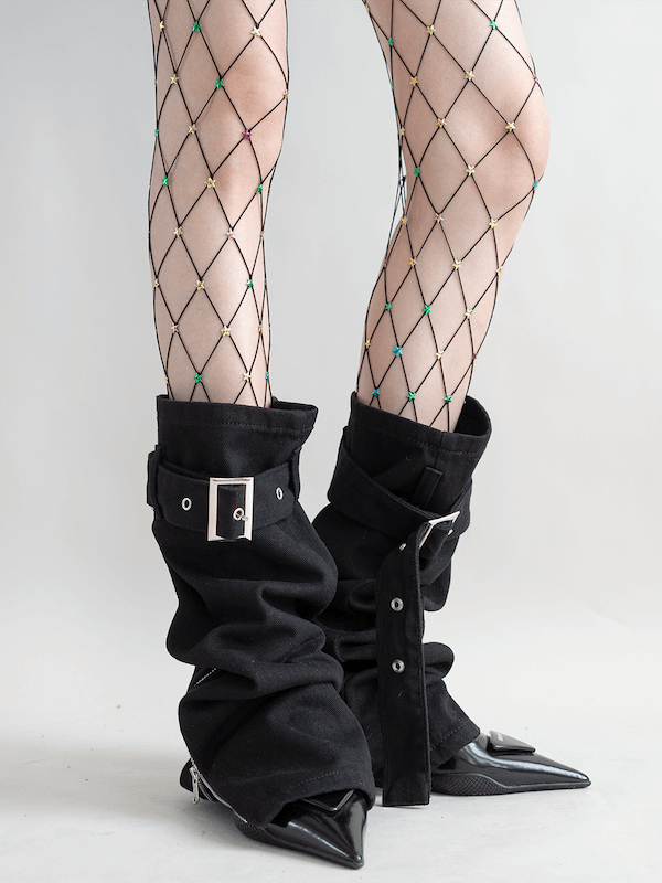 cutiekill-zipper-buckle-leg-warmers-c0332