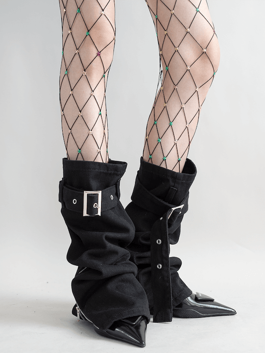 cutiekill-zipper-buckle-leg-warmers-c0332