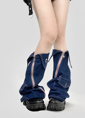 cutiekill-zipper-denim-leg-warmers-c0327