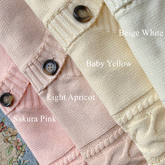 JK winter fluffy warm uniform cardigan