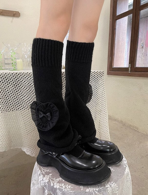 Cutiekill-lolita-lace-heart-bows-leg-warmers-c0109