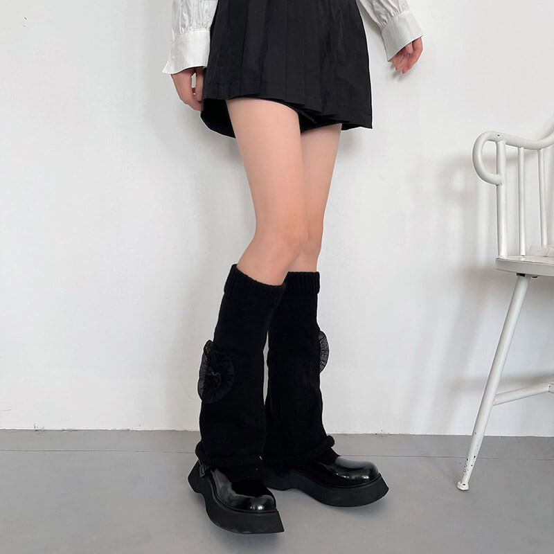 Cutiekill-lolita-lace-heart-bows-leg-warmers-c0109