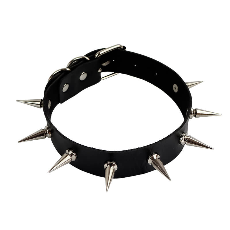 cuteikill-cyber-punk-rivet-choker-ah0106