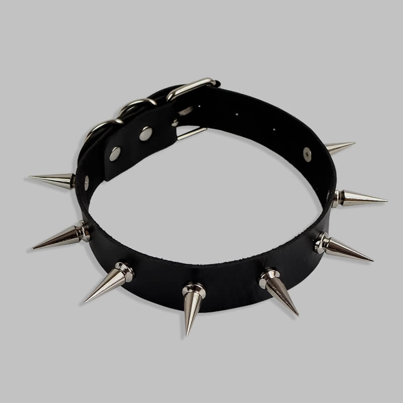 cuteikill-cyber-punk-rivet-choker-ah0106
