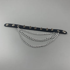 cuteikill-vintage-goth-chains-rivet-bracelet-ah0110