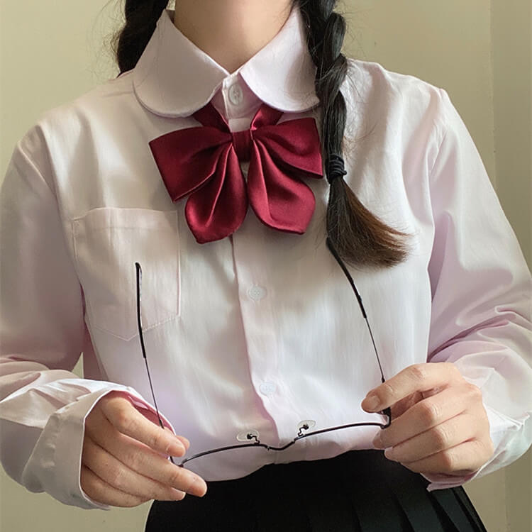 cutiekil-jk-girl-long-sleeve-doll-collar-uniform-blouse-c00757