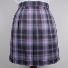 cutiekil-skirt-bow-jk-purple-blue-plaid-uniform-skirt-c00762-