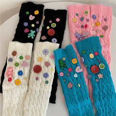 cutiekill-00s-y2k-candy-buttons-leg-warmers-c0173