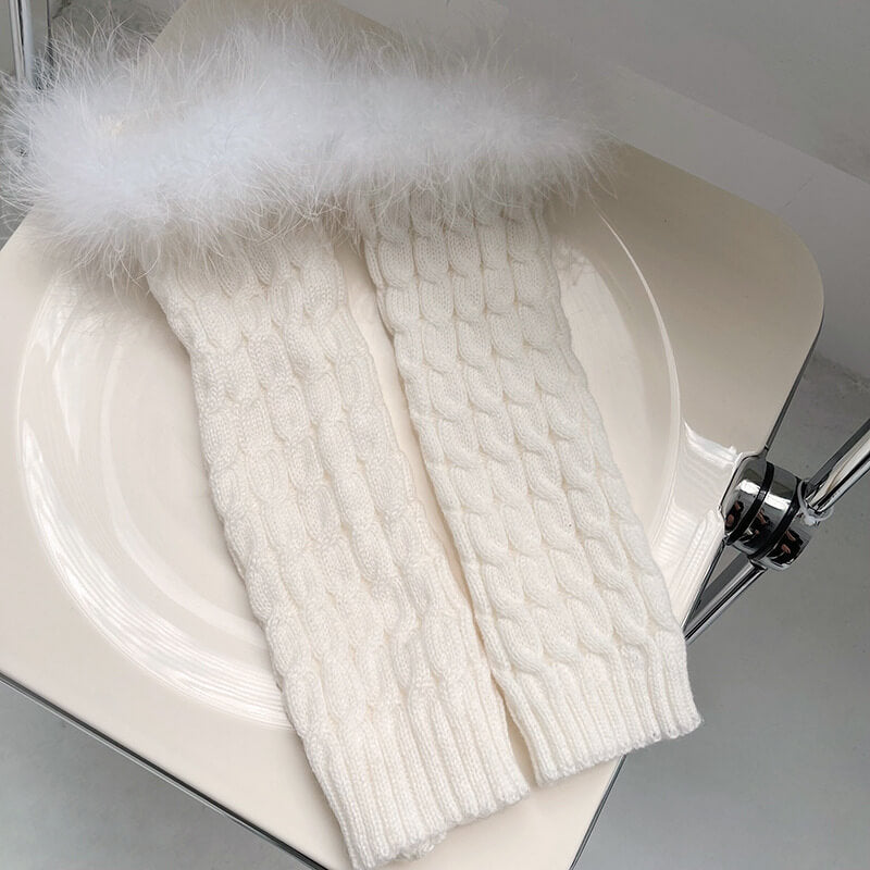 cutiekill-aesthetic-y2k-fluffy-leg-warmers-c0192