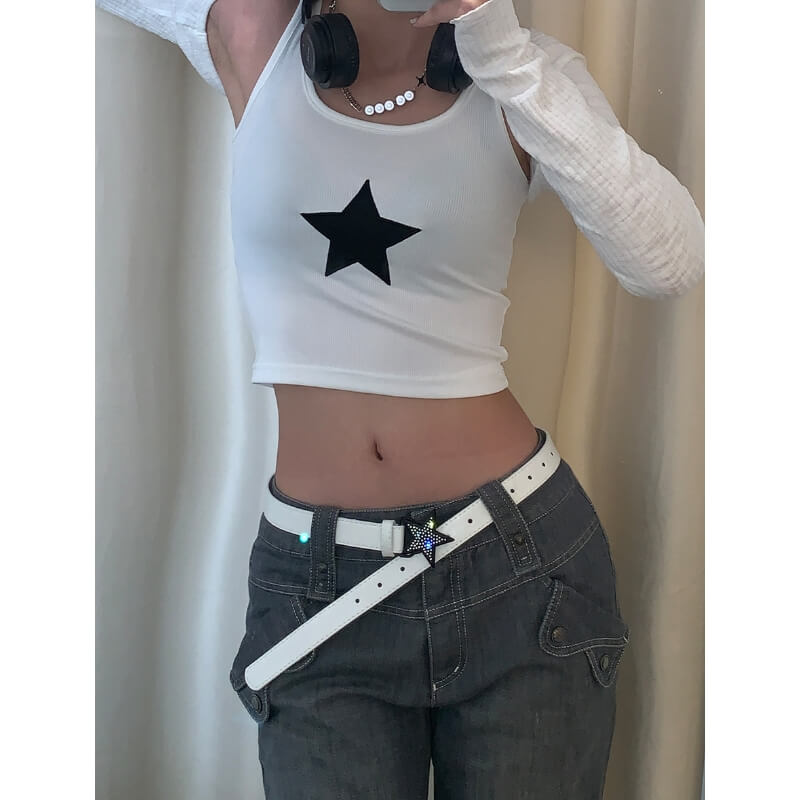 cutiekill-aesthetic-y2k-star-belt-b0039